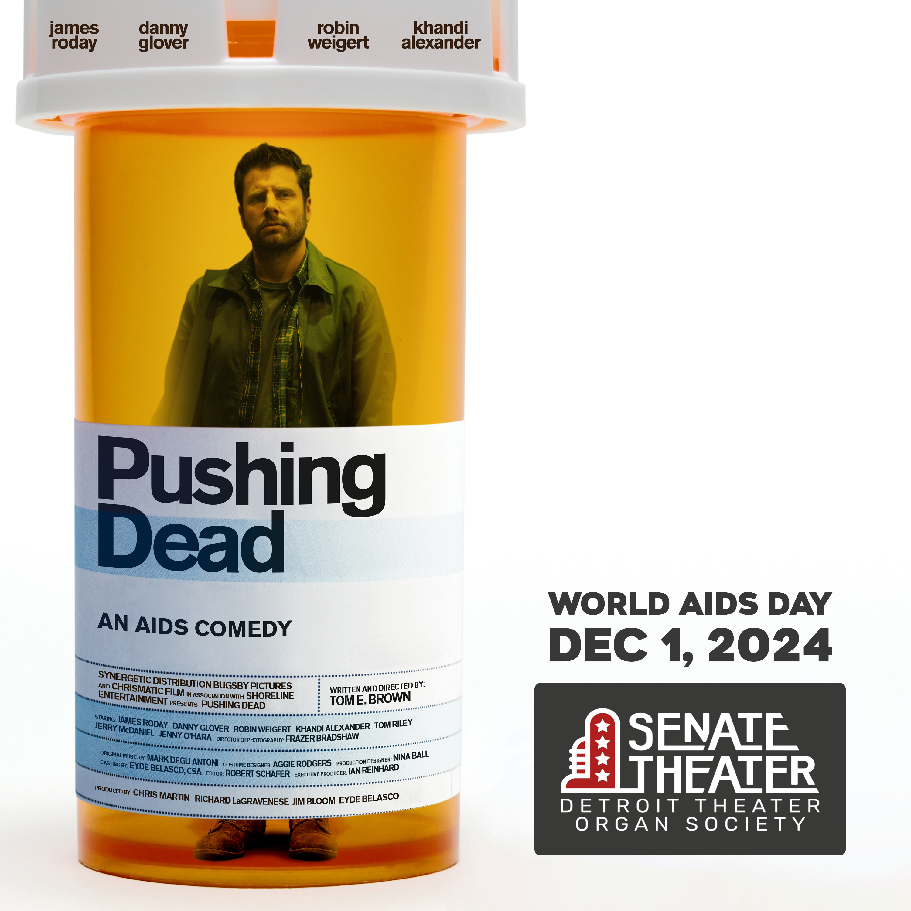 Featured image for “12/1/2024 Pushing Dead: An AIDS Comedy”