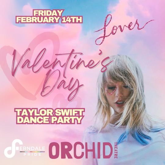 Featured image for “2/14/25 Valentine’s Day Taylor Swift Dance Party”