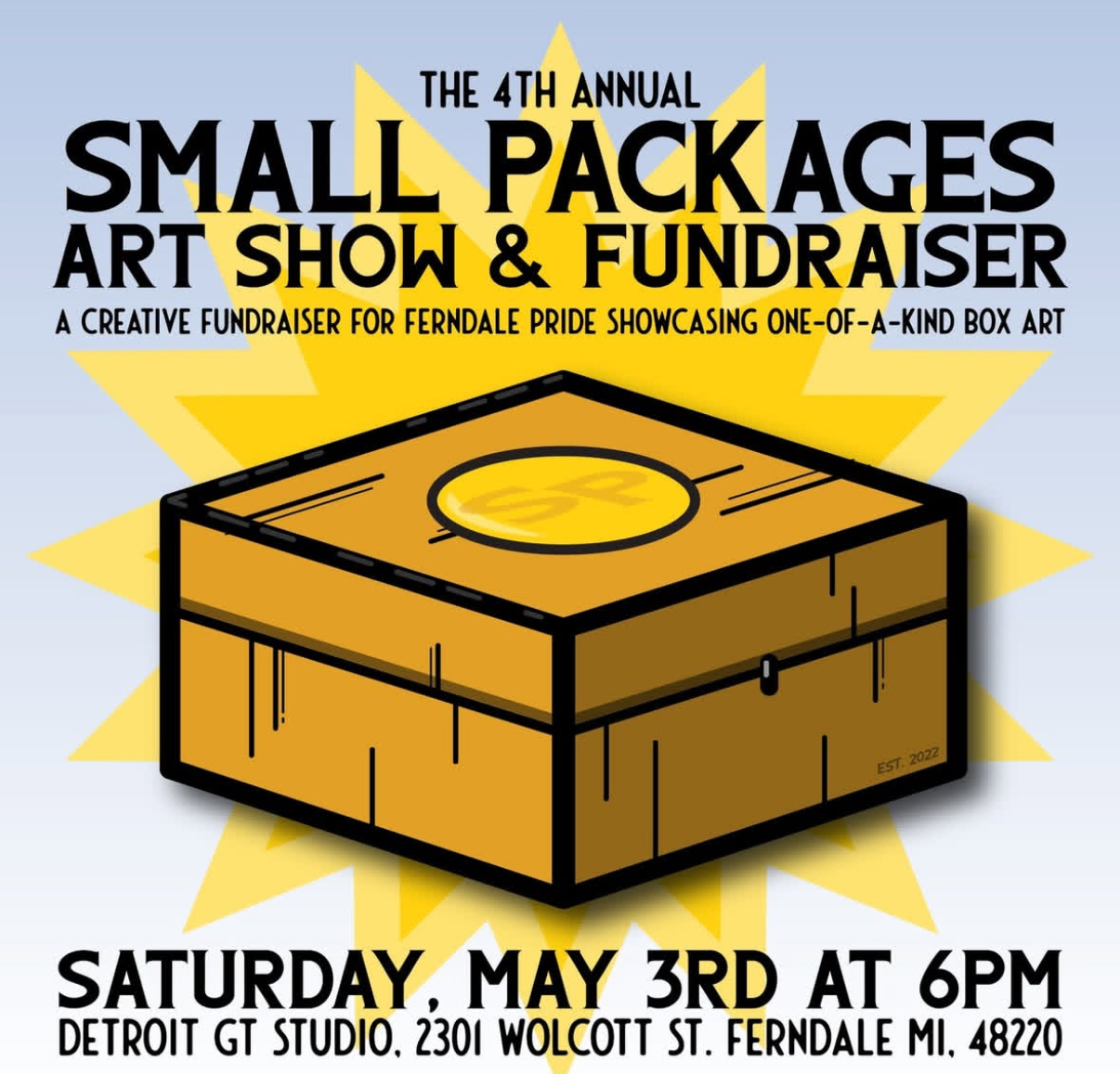 Featured image for “5/3/2025 Small Packages Art Show”